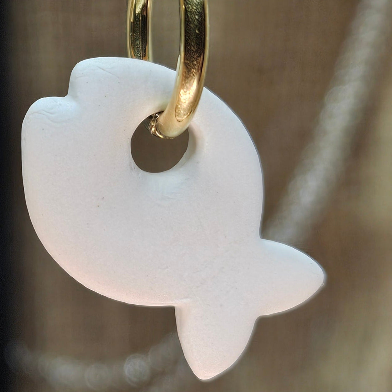 Poissons Porcelaine Blanc