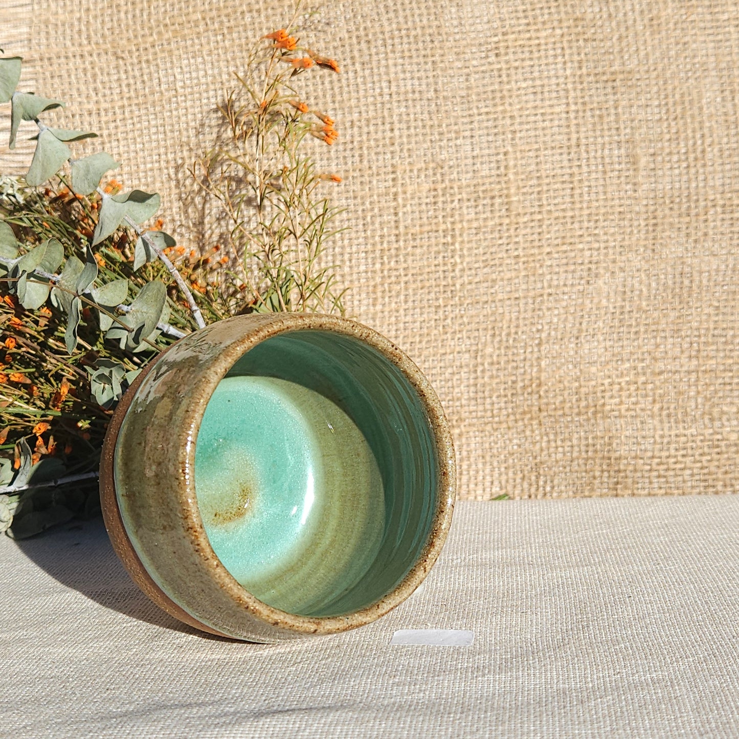 Gobelet sans anse vert olive
