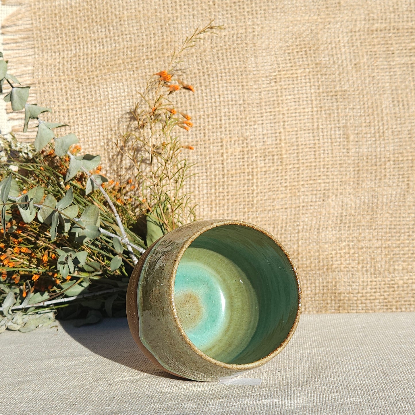 Gobelet sans anse vert olive