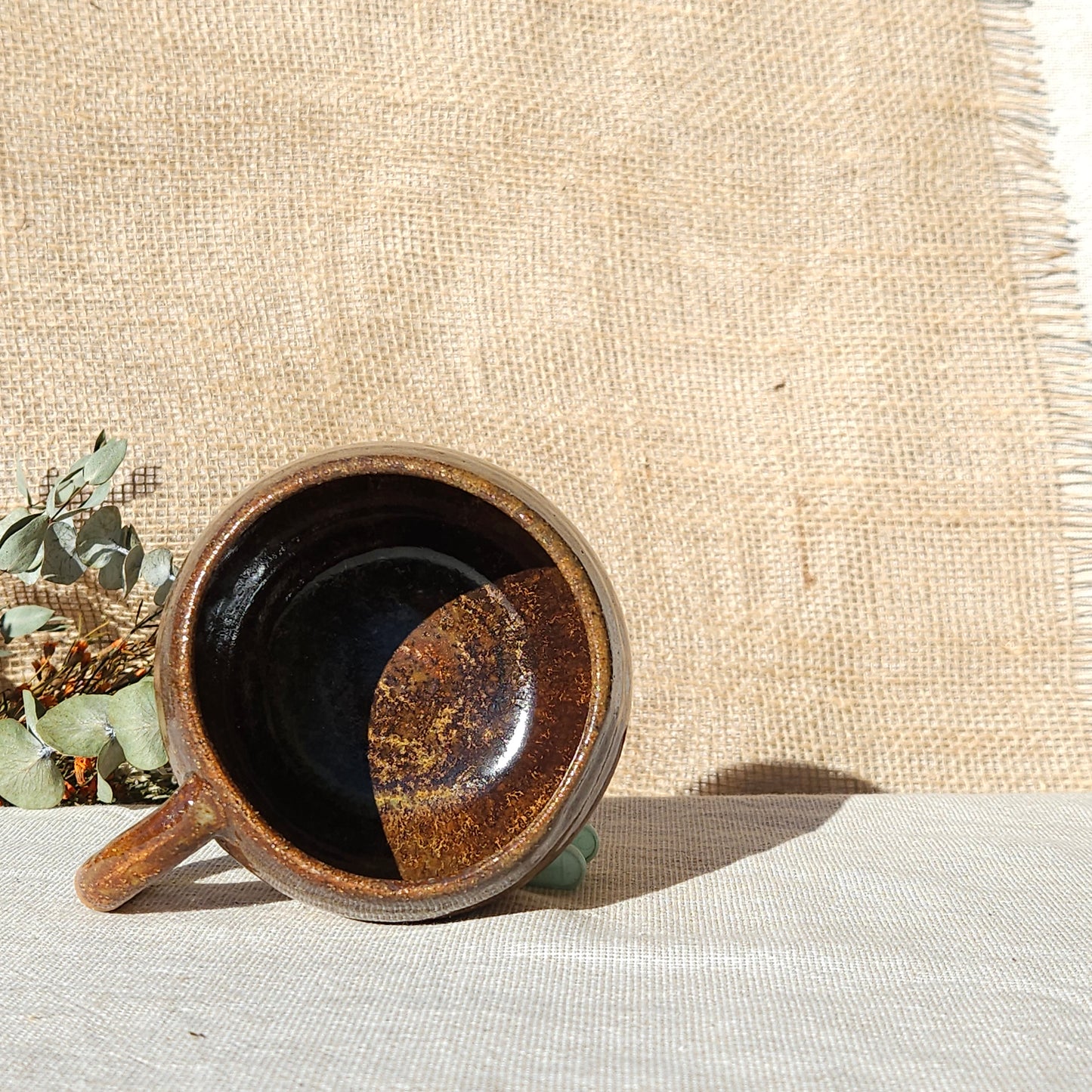 Tasse Boule Beige Rouille