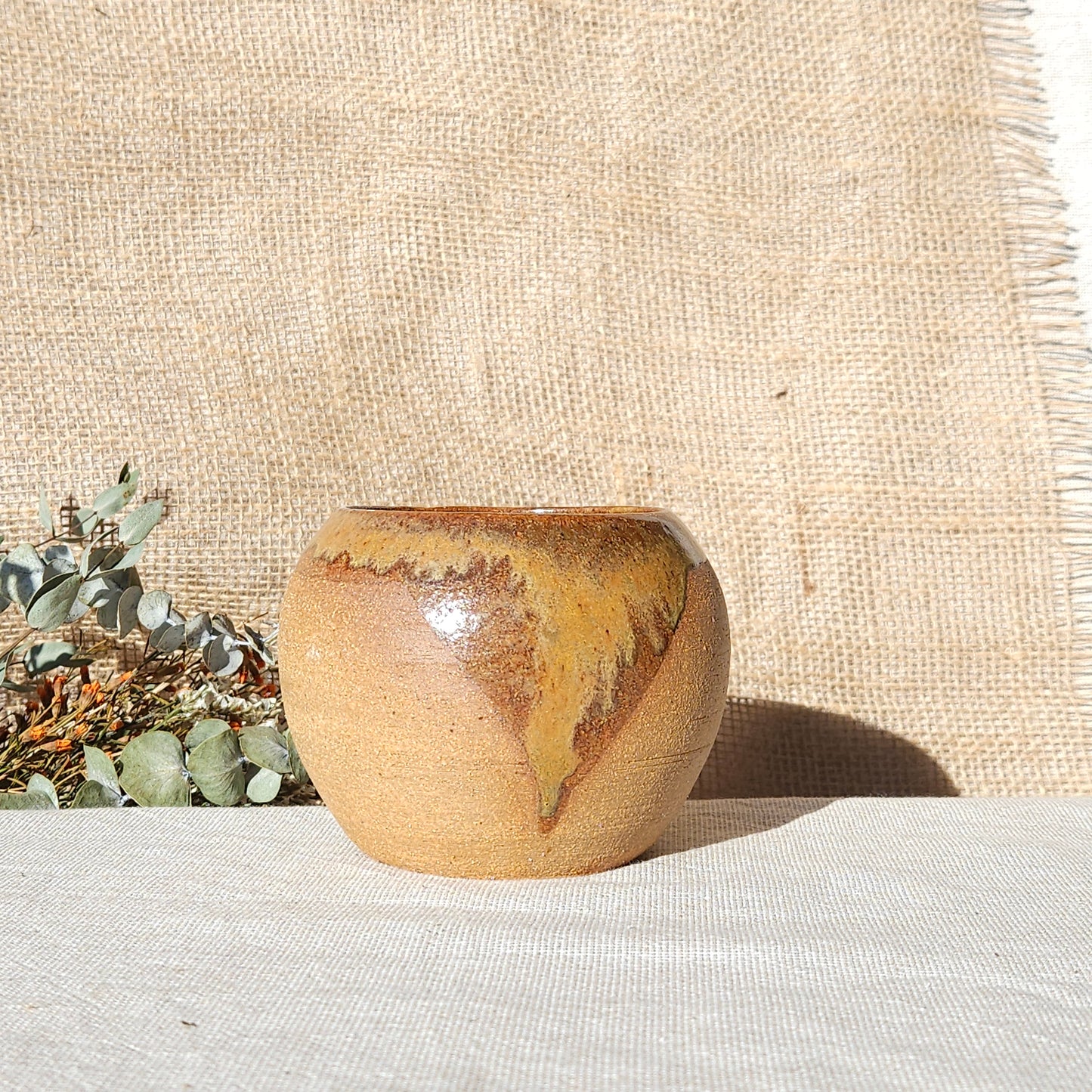 Tasse Boule Beige Rouille