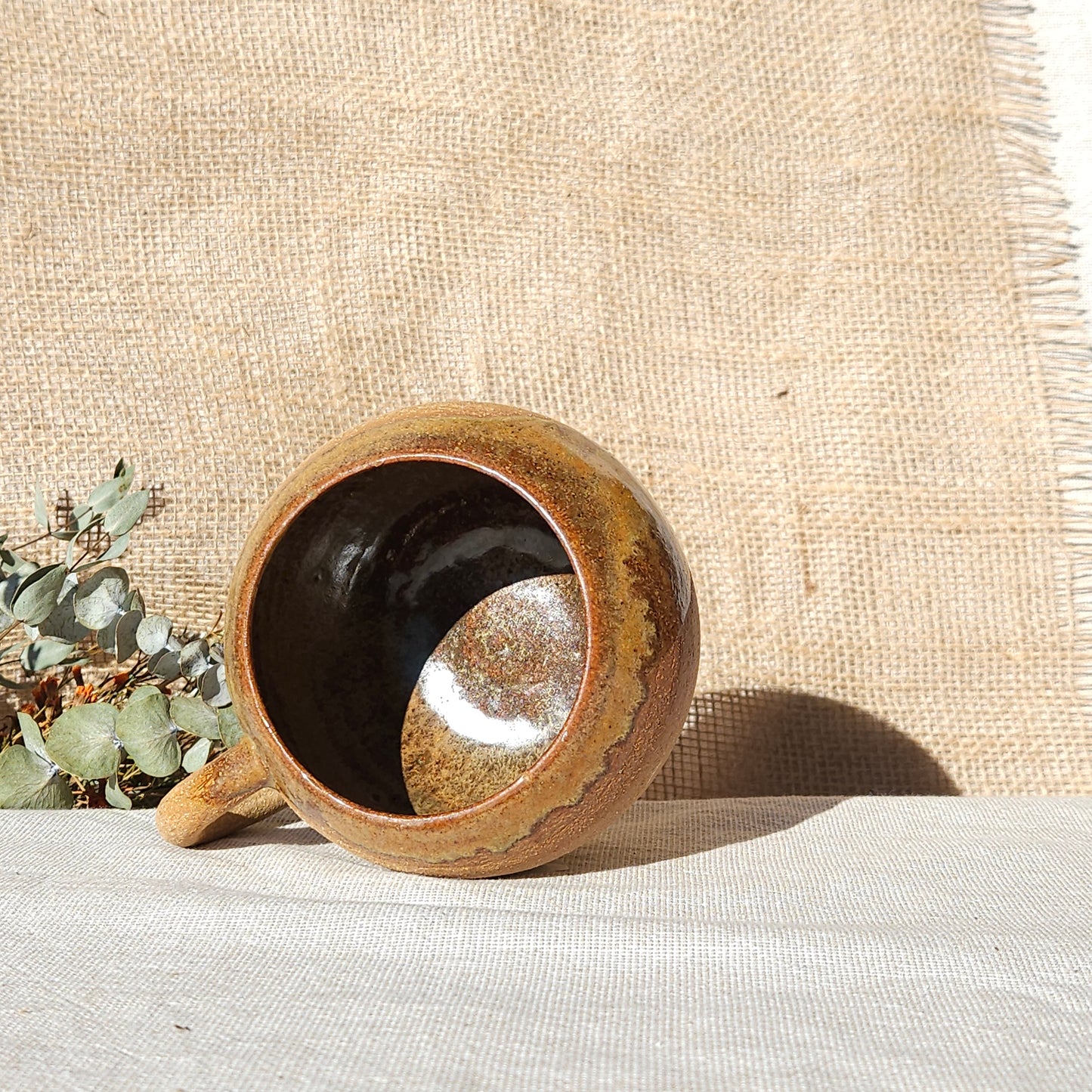 Tasse Boule Beige Rouille
