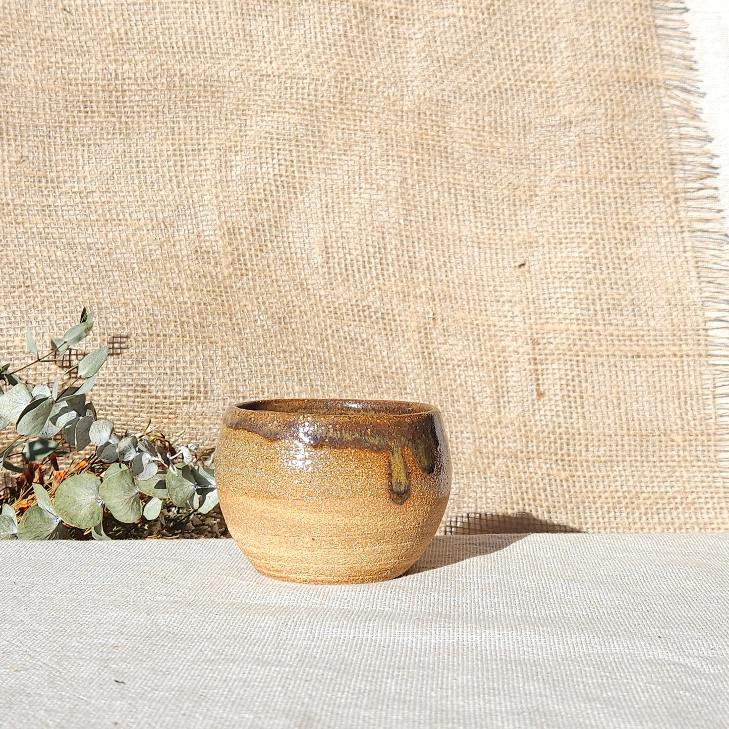 Tasse Boule Beige Rouille