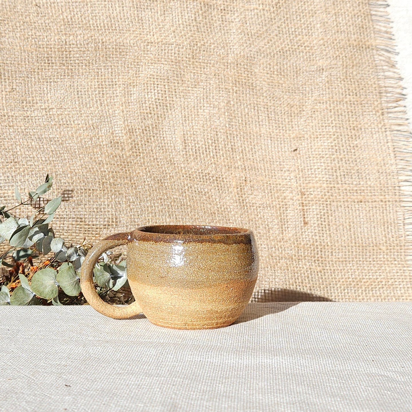 Tasse Boule Beige Rouille