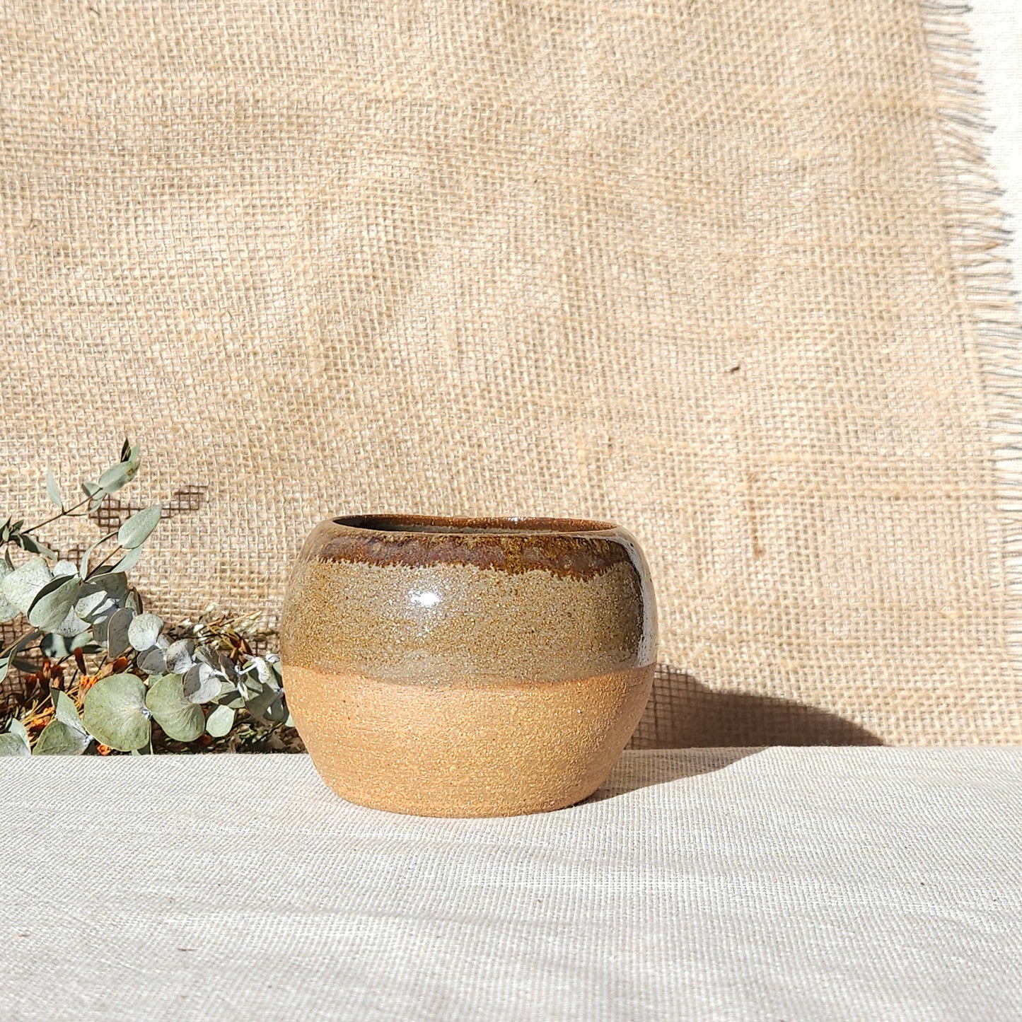 Tasse Boule Beige Rouille