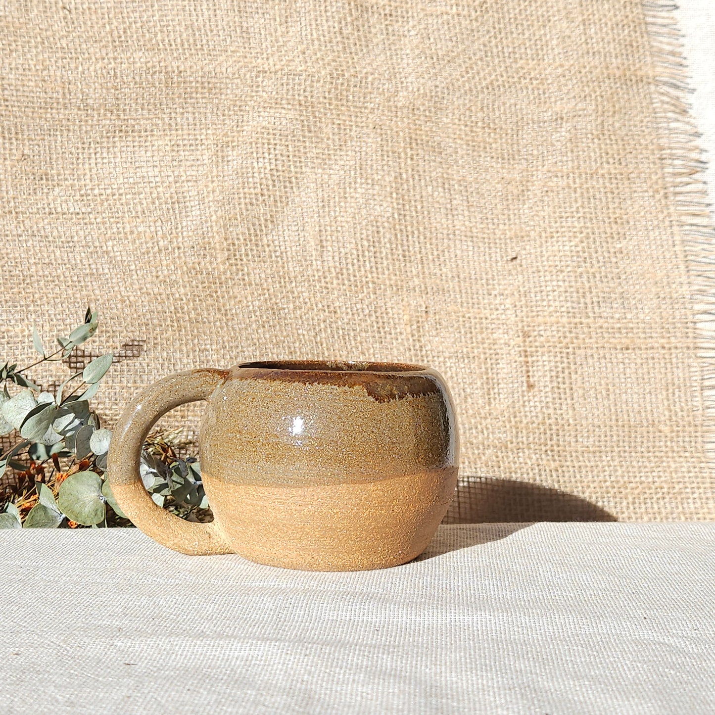 Tasse Boule Beige Rouille