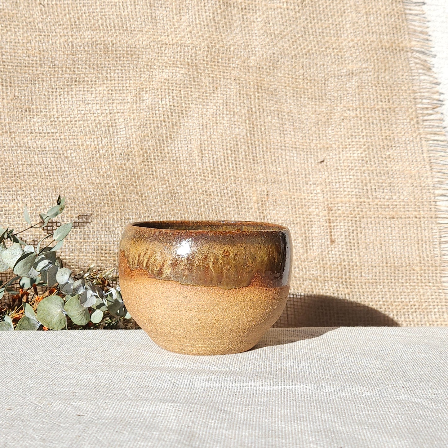 Tasse Boule Beige Rouille