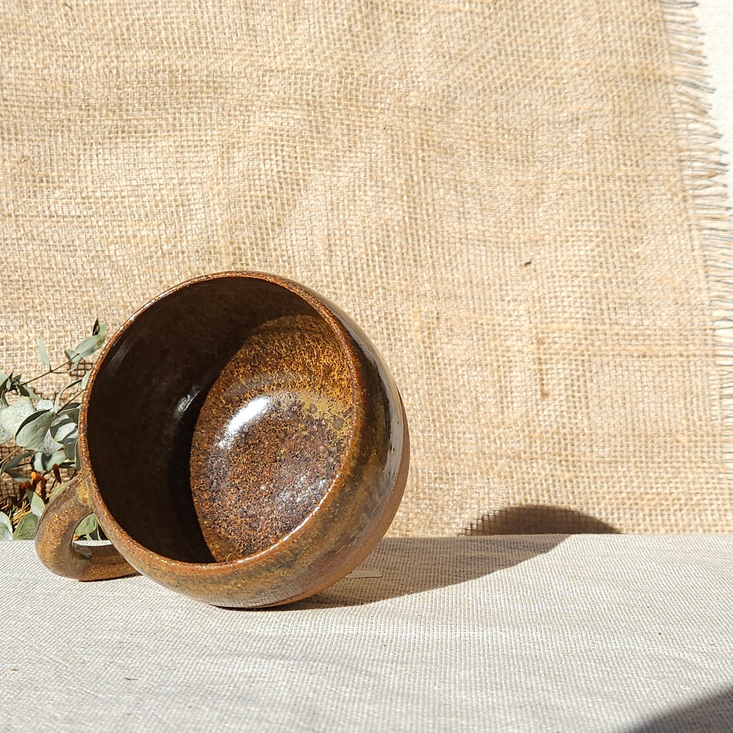 Tasse Boule Beige Rouille