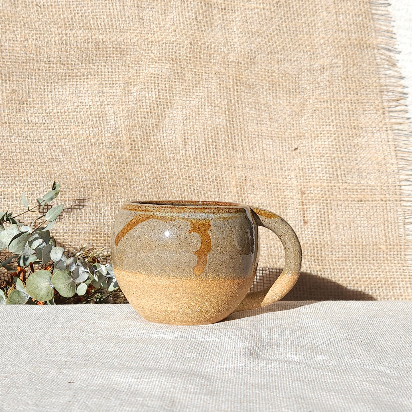 Tasse Boule Beige Rouille