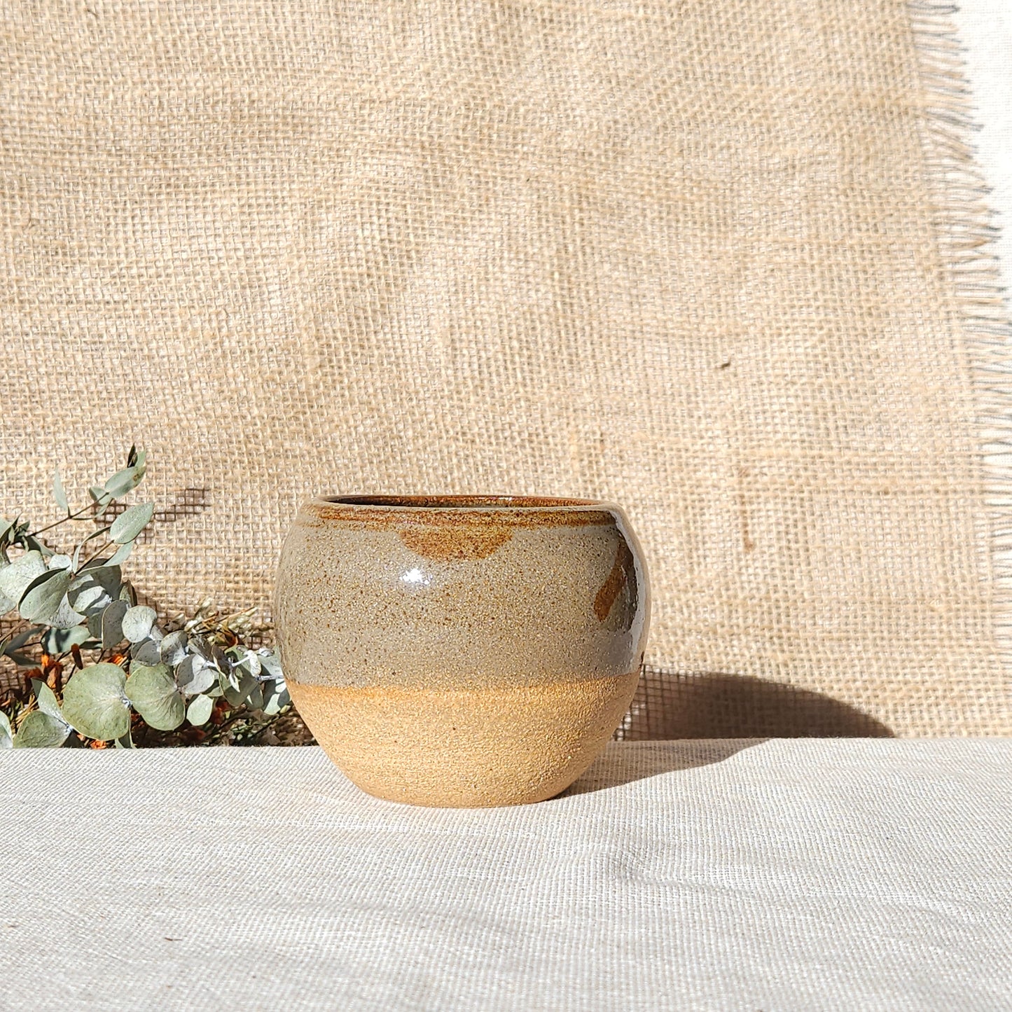 Tasse Boule Beige Rouille