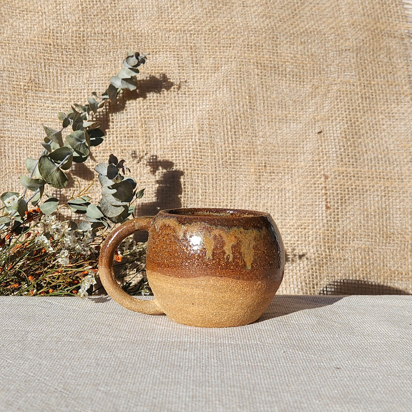 Tasse Boule Beige Rouille