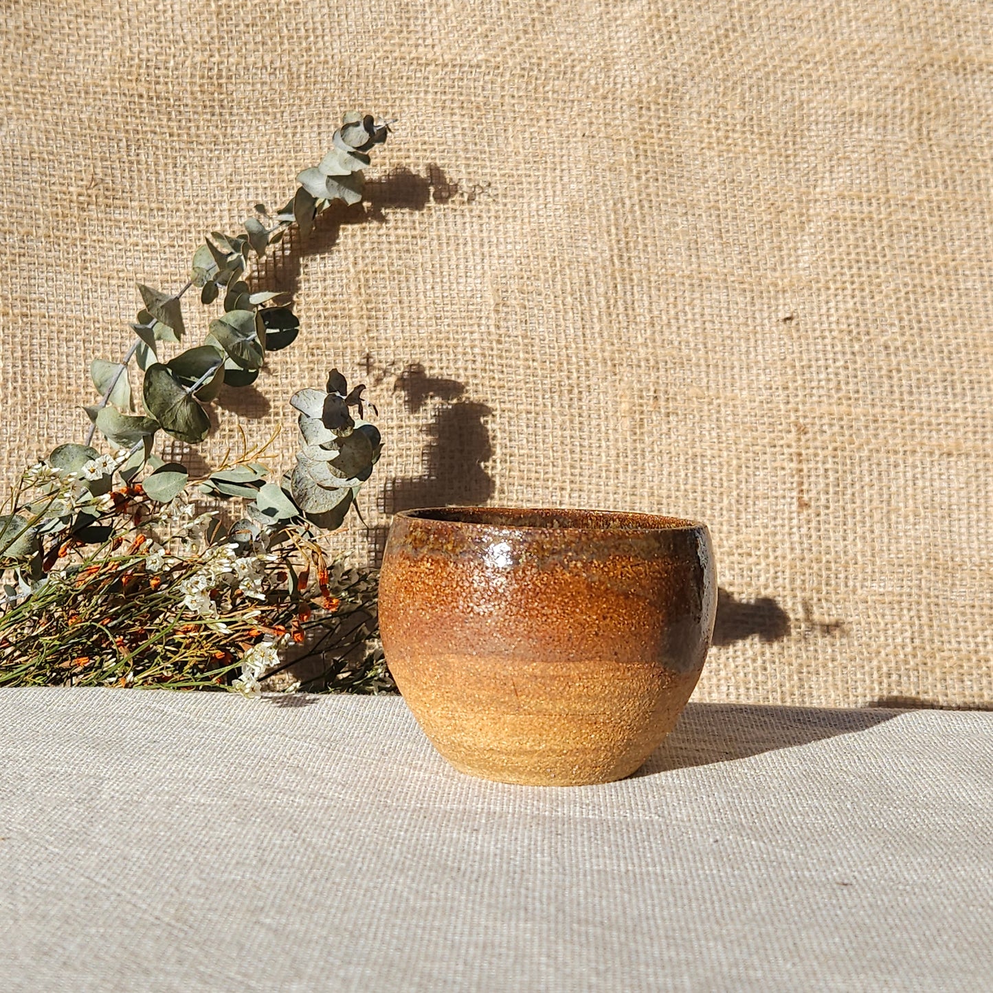 Tasse Boule Beige Rouille
