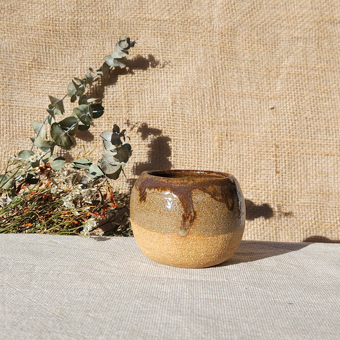 Tasse Boule Beige Rouille