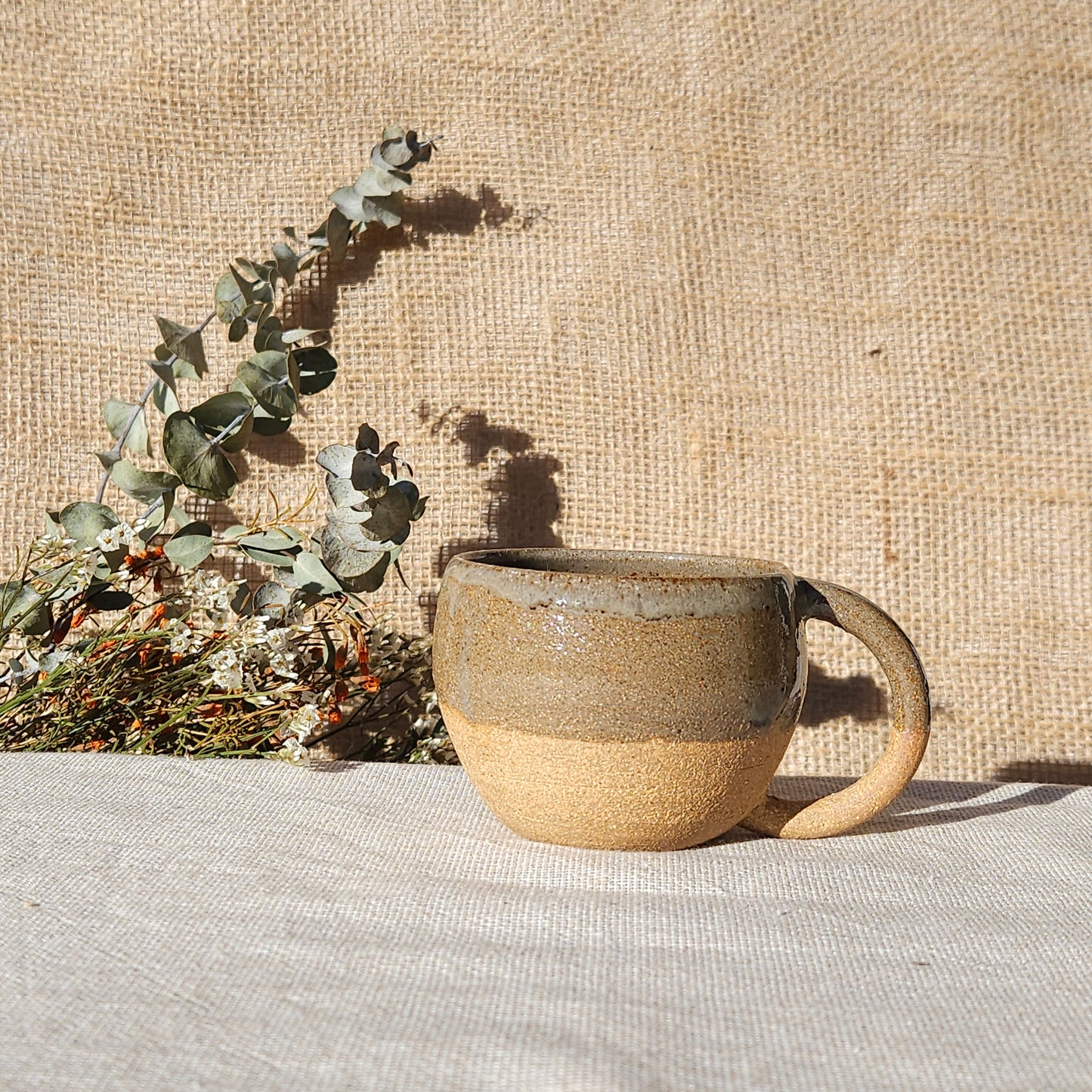 Tasse Boule Beige Rouille