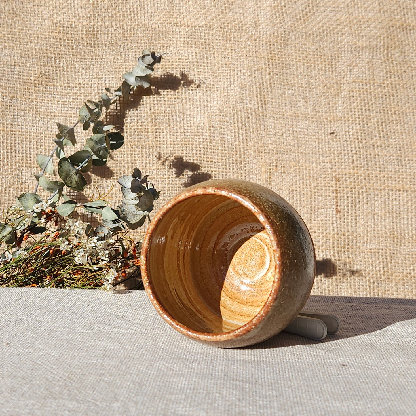 Gobelet sans anse vert olive