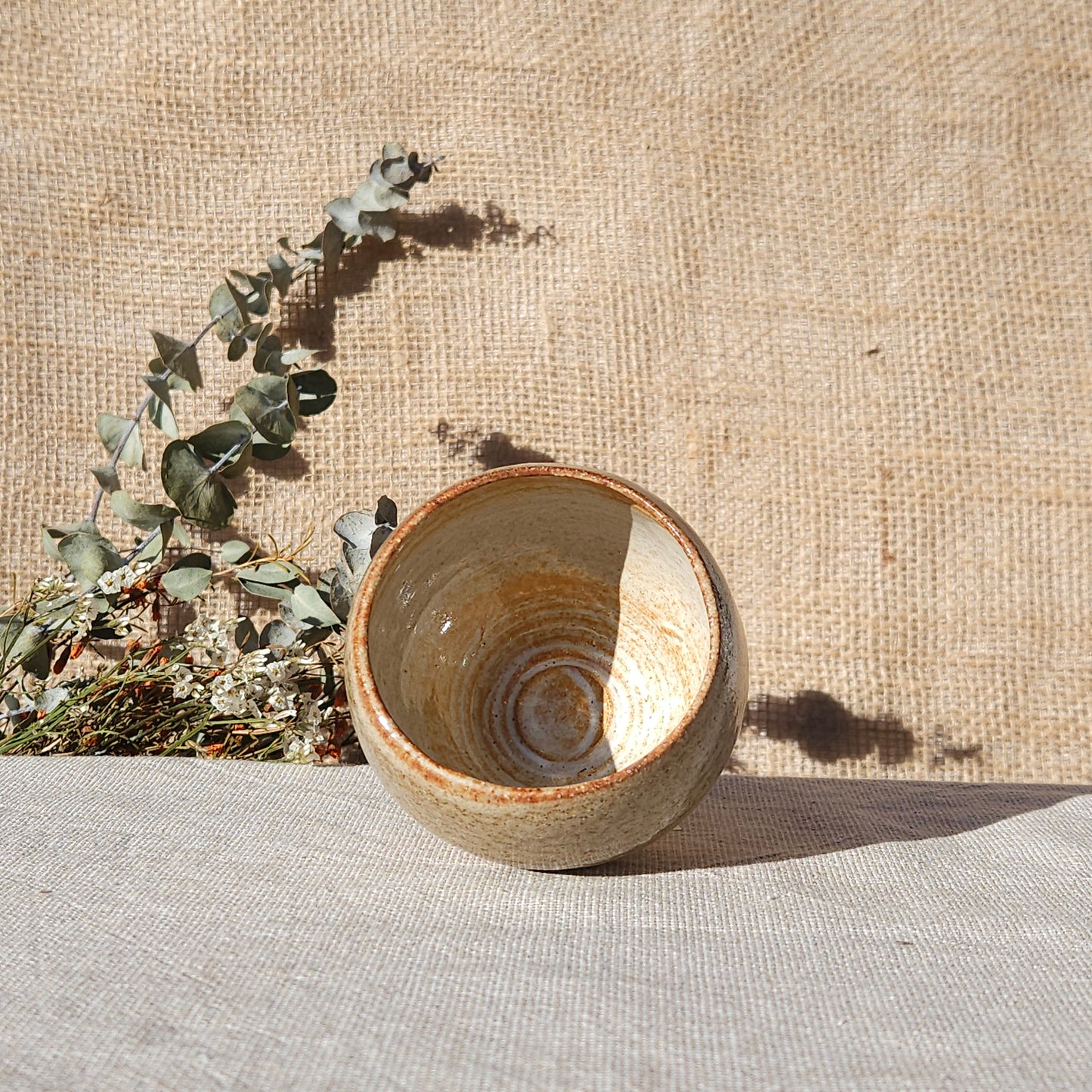 Gobelet sans anse vert olive