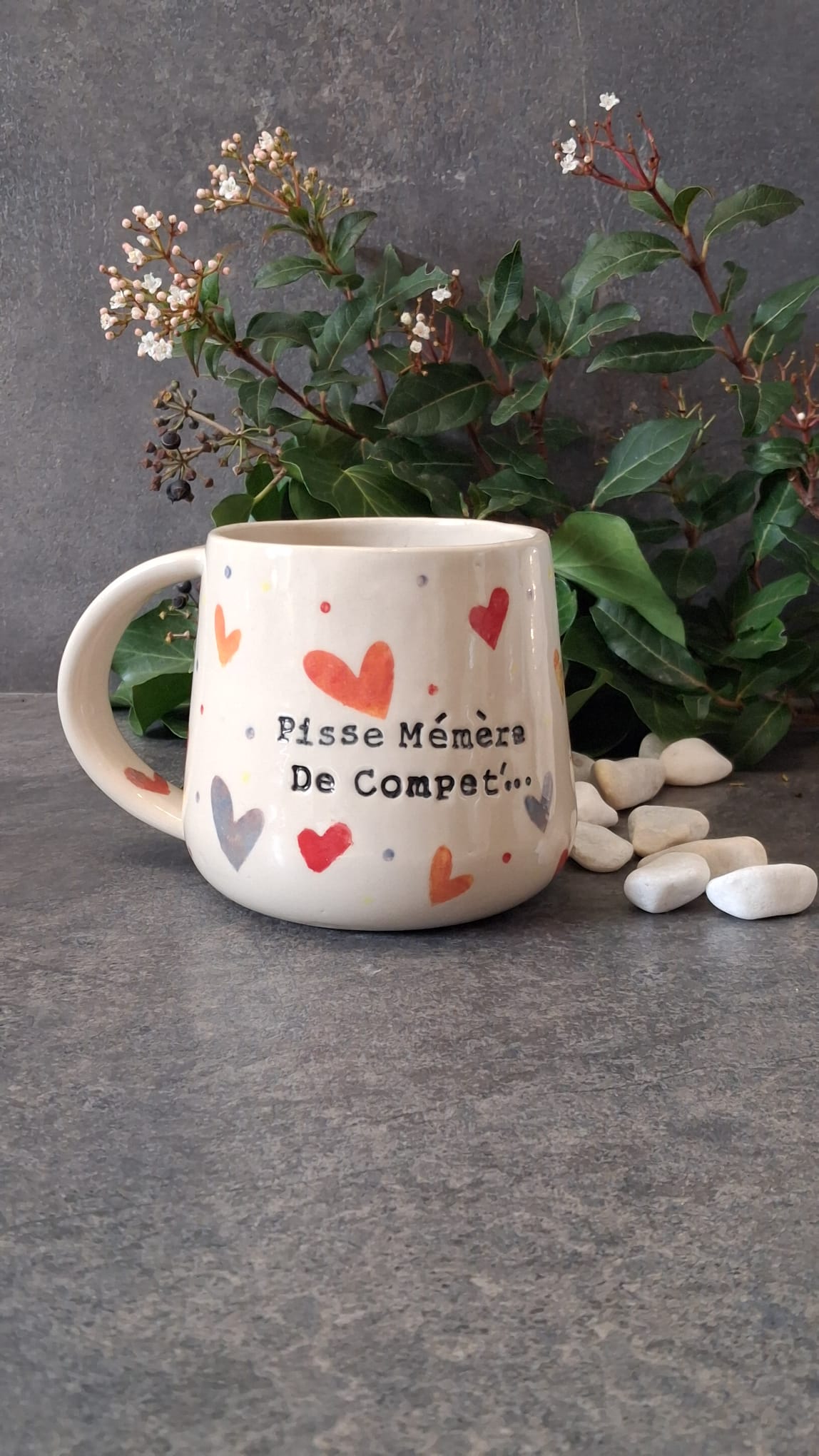 Mug XXL Pisse mémère de compet'