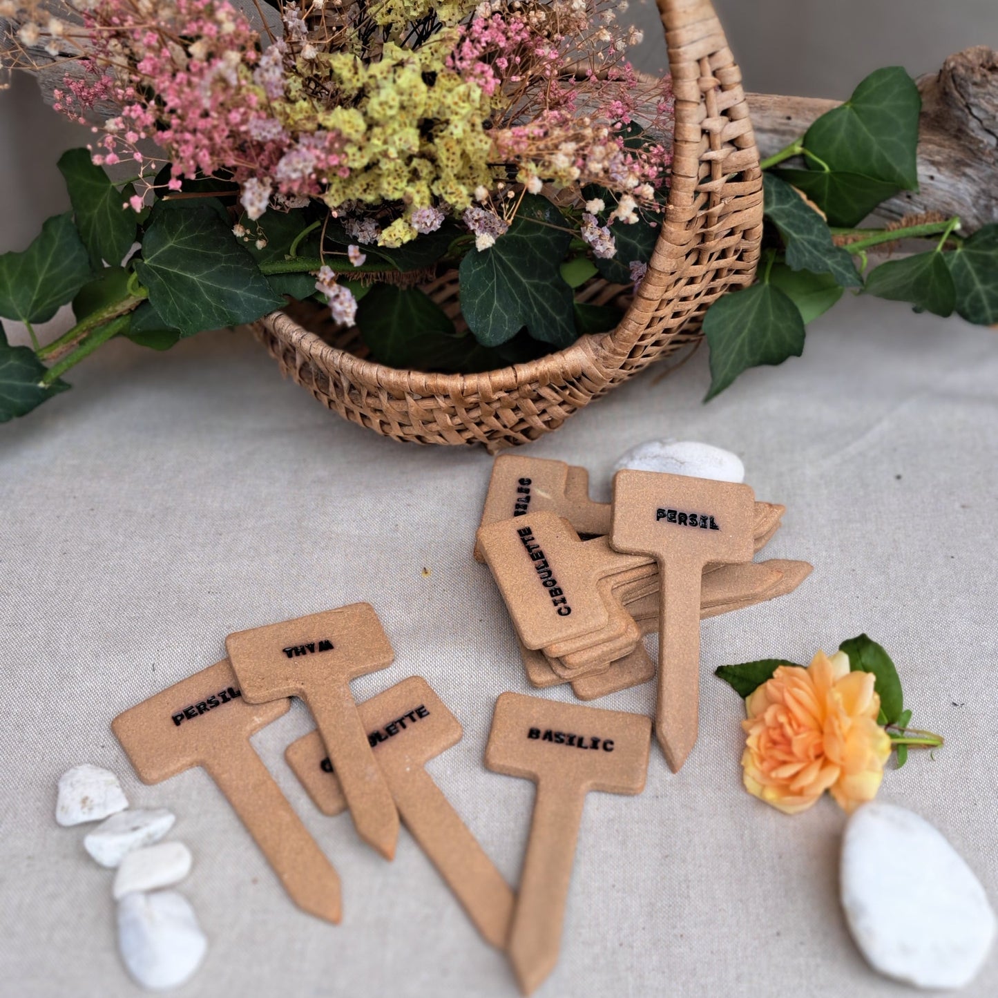Etiquettes herbes aromatiques