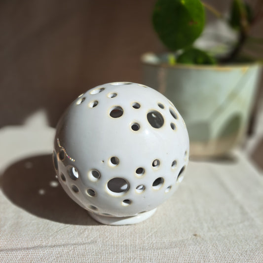 Photophore Blanc motif constellation