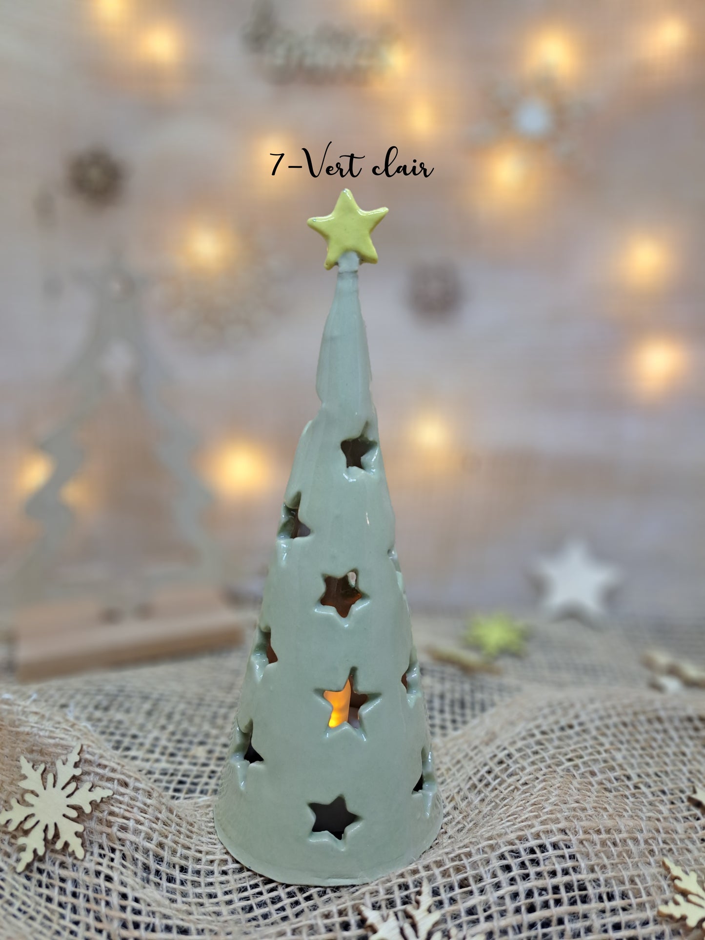 Sapins photophores petit modèle