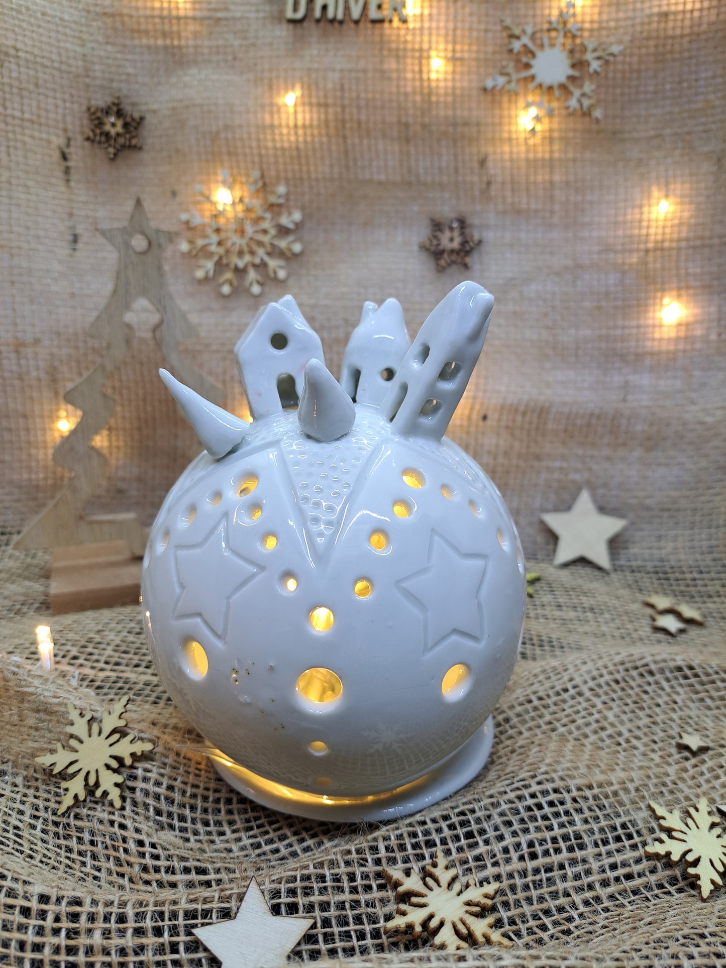 Boules photophores maisonettes