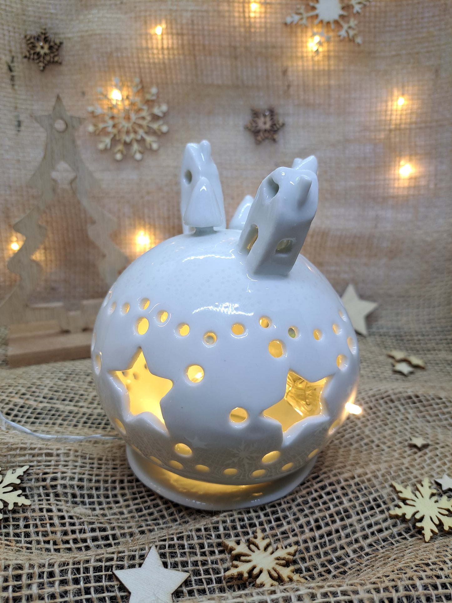 Boules photophores maisonettes