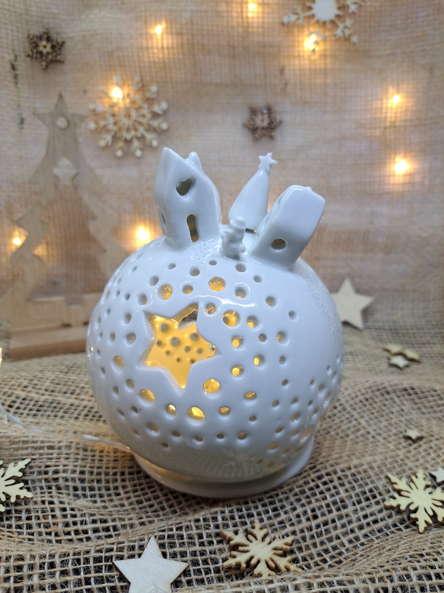 Boules photophores maisonettes