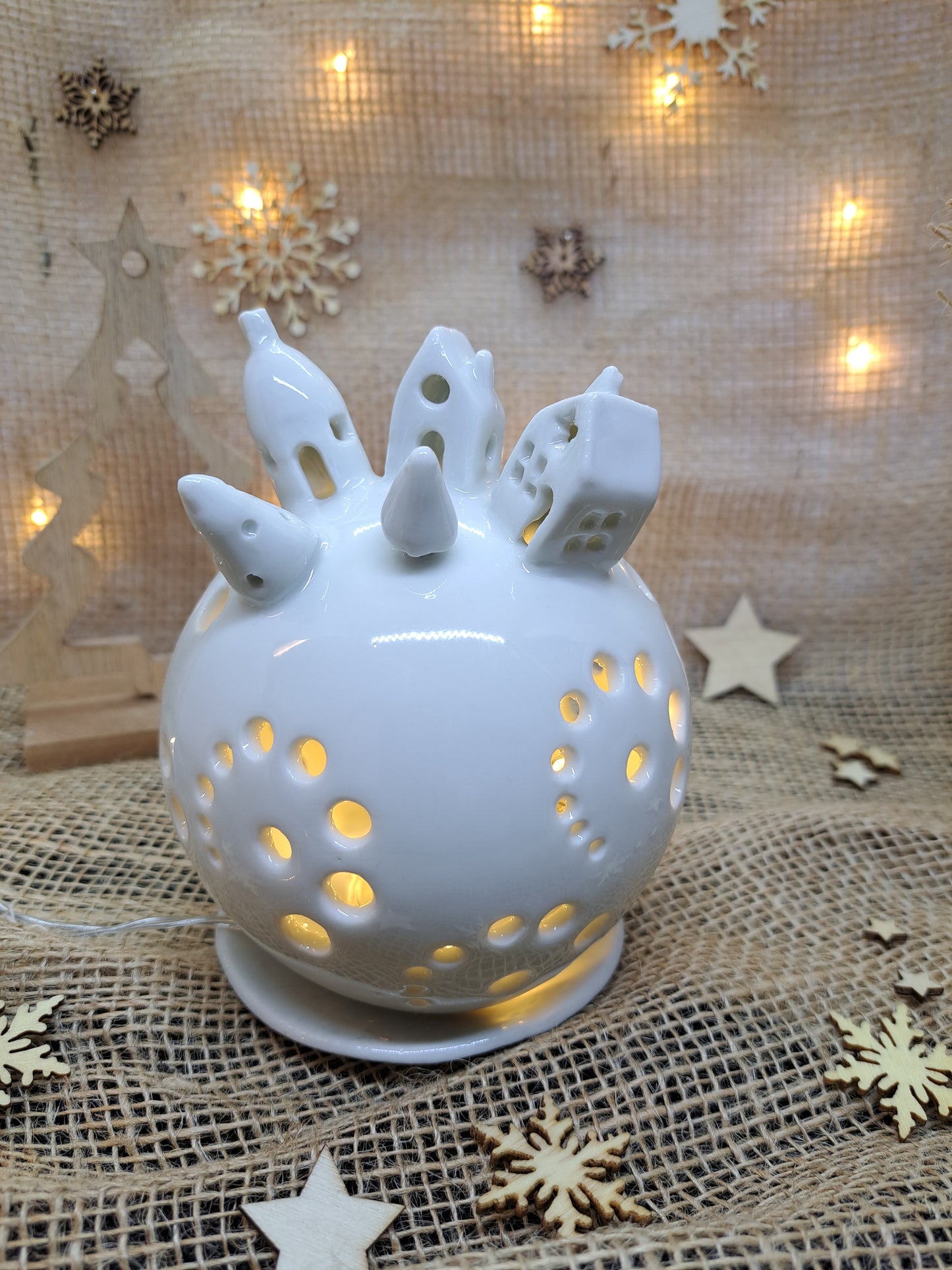 Boules photophores maisonettes