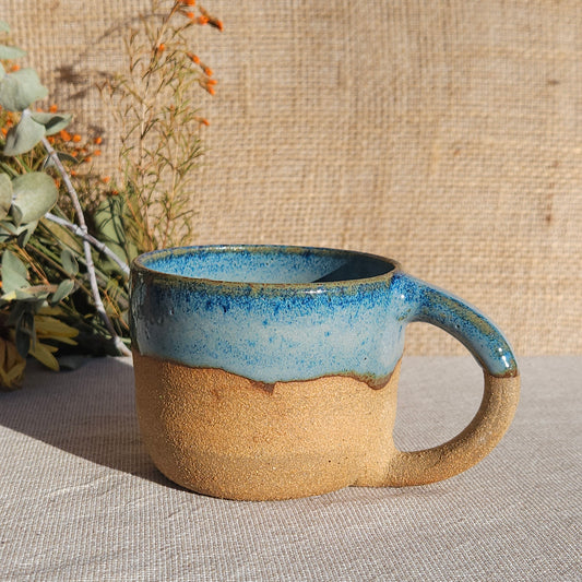 Tasse avec anse Bleu vert