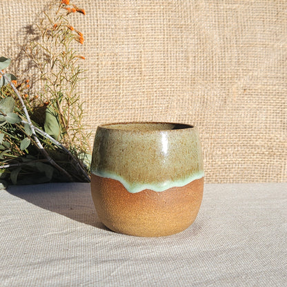 Gobelet sans anse vert olive