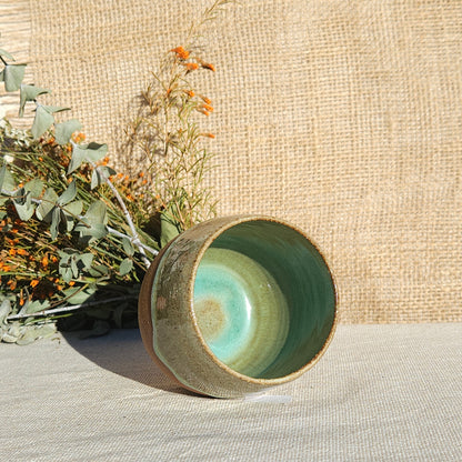 Gobelet sans anse vert olive