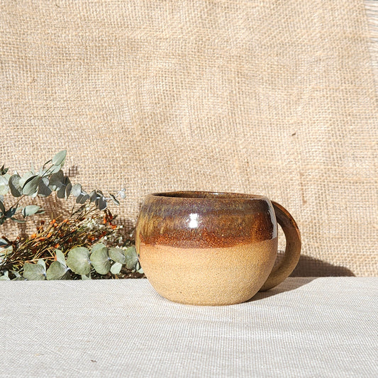 Tasse Boule Beige Rouille