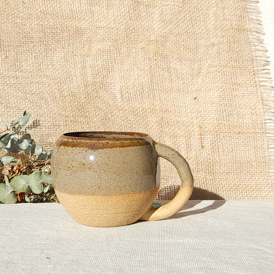 Tasse Boule Beige Rouille
