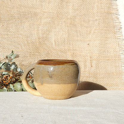 Tasse Boule Beige Rouille