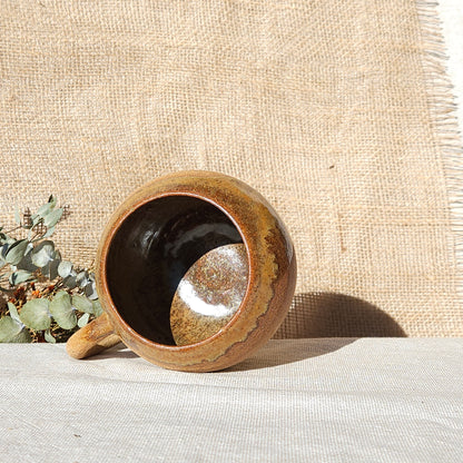 Tasse Boule Beige Rouille