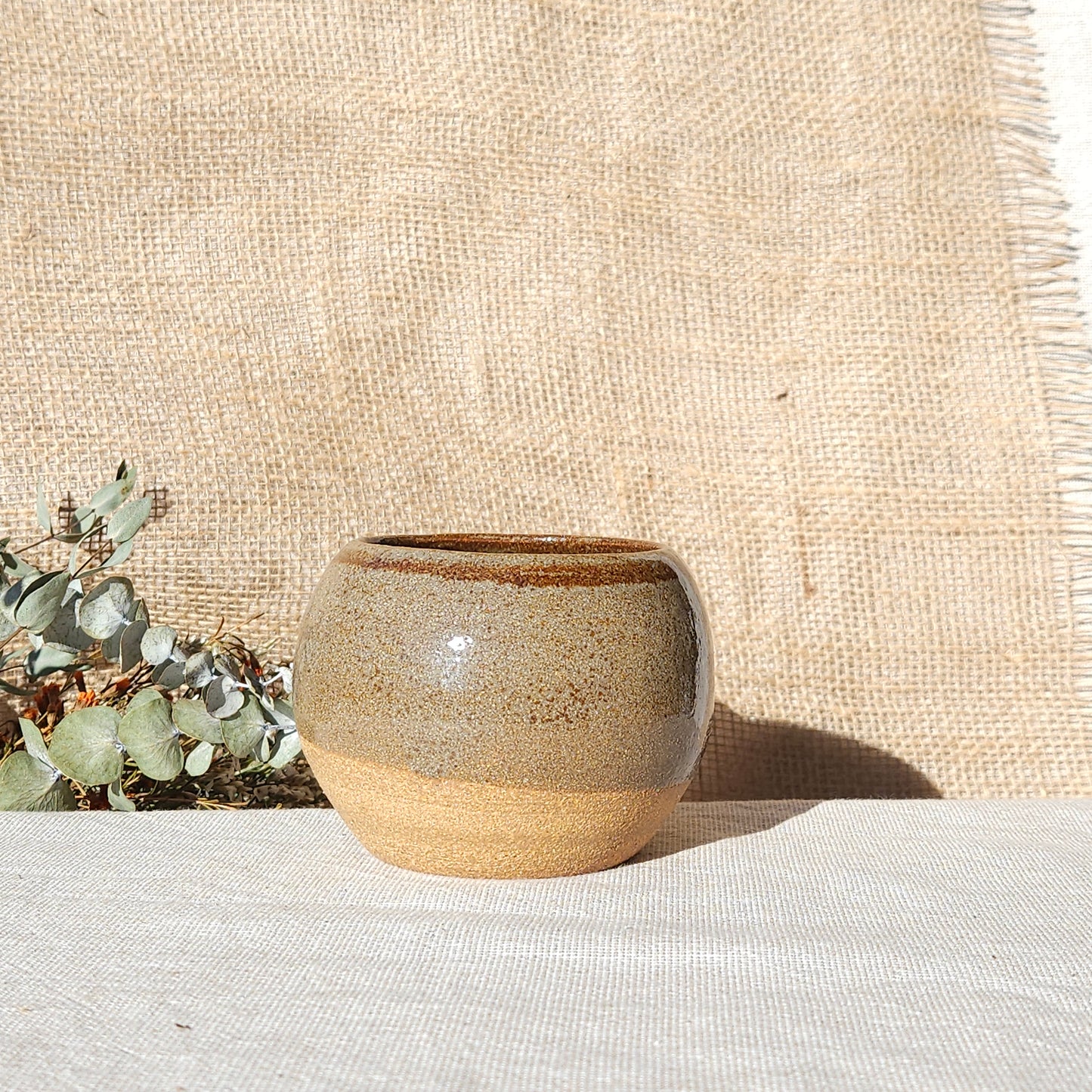 Tasse Boule Beige Rouille