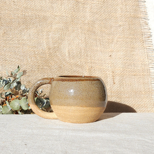 Tasse Boule Beige Rouille
