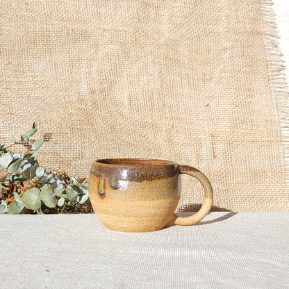 Tasse Boule Beige Rouille