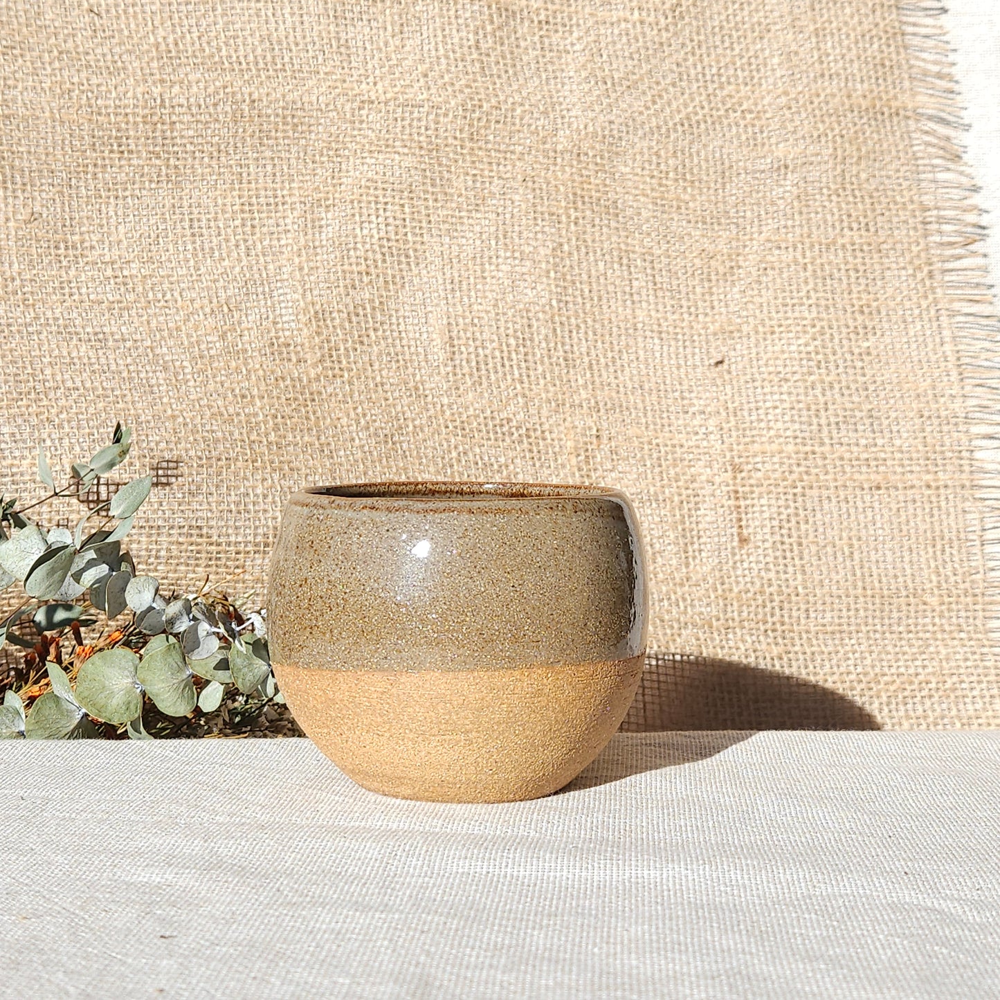 Tasse Boule Beige Rouille