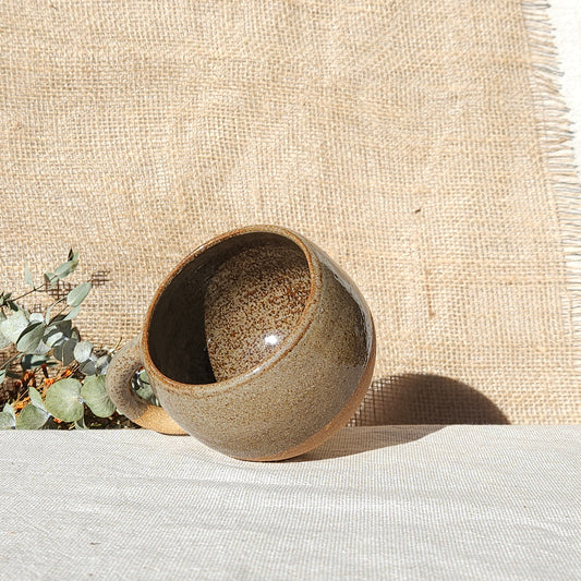 Tasse Boule Beige Rouille