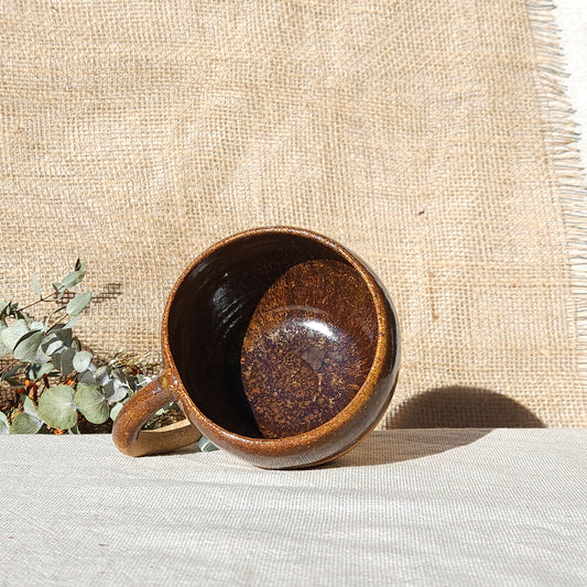 Tasse Boule Beige Rouille