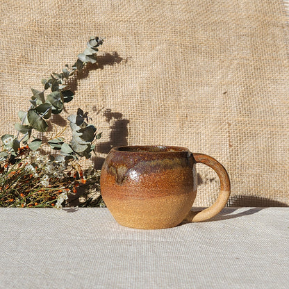 Tasse Boule Beige Rouille