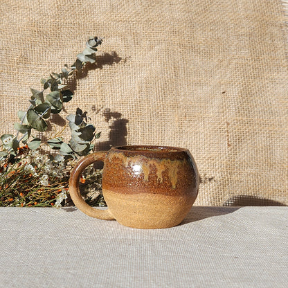 Tasse Boule Beige Rouille
