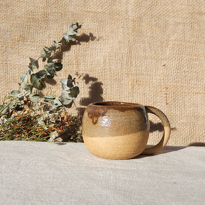 Tasse Boule Beige Rouille