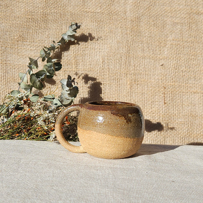 Tasse Boule Beige Rouille