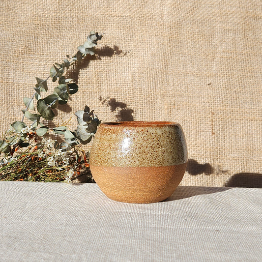 Gobelet sans anse vert olive