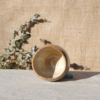 Gobelet sans anse vert olive