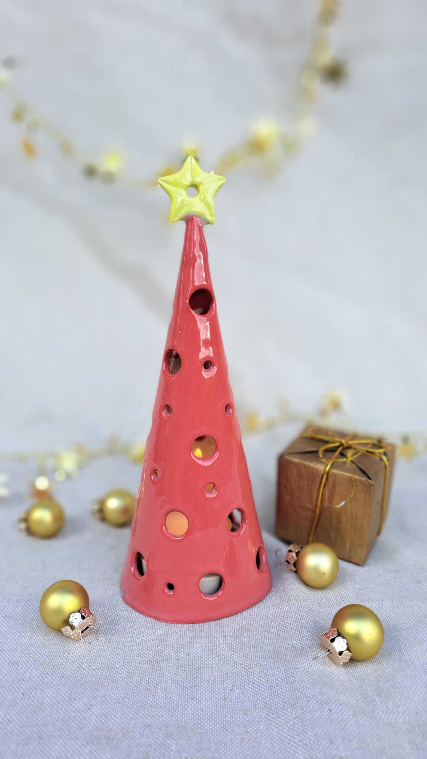 Sapins photophores Colorés