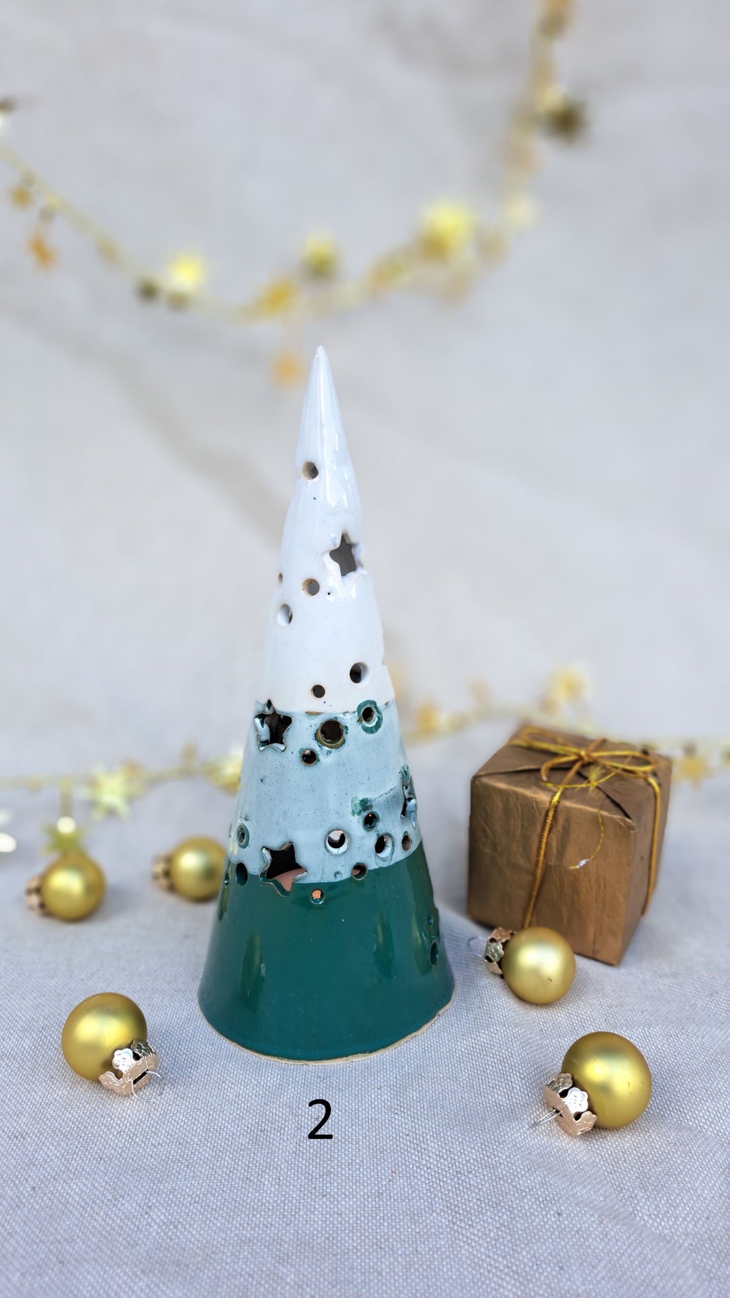 Sapins Verts émaillés