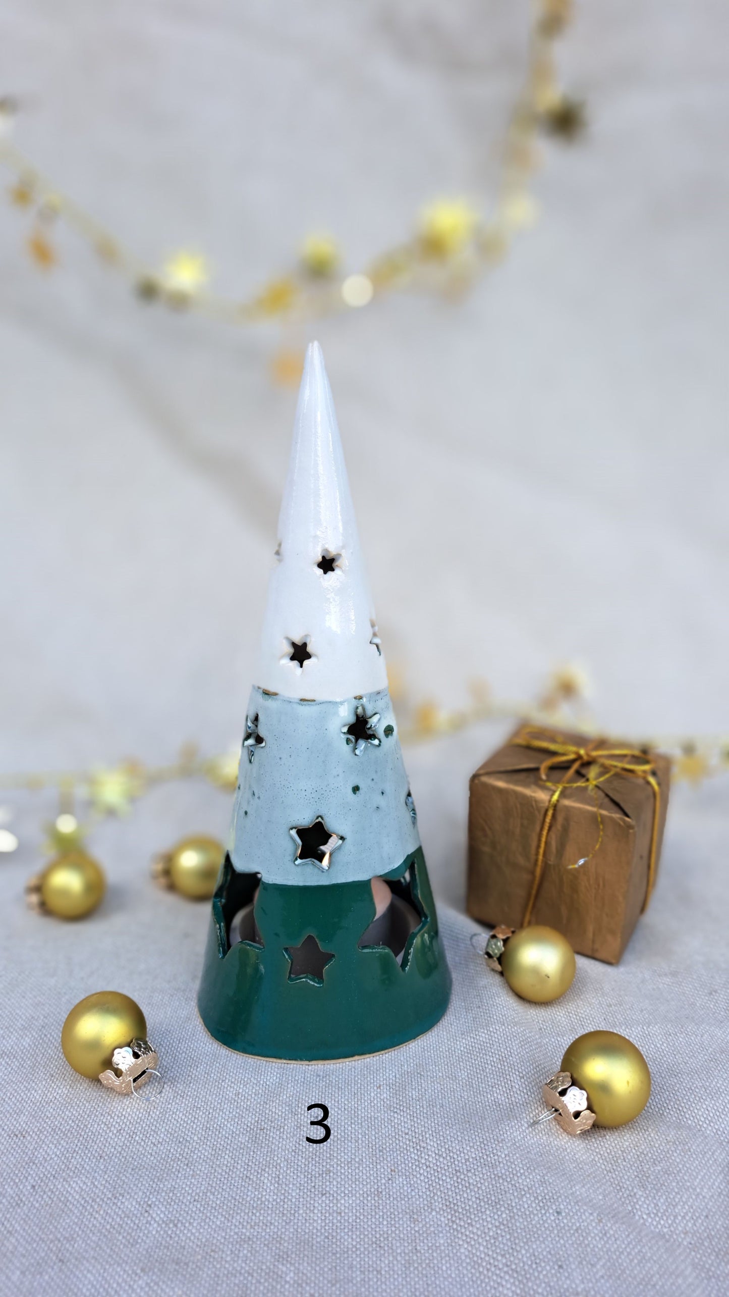 Sapins Verts émaillés